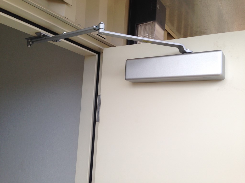 prefab building door closer