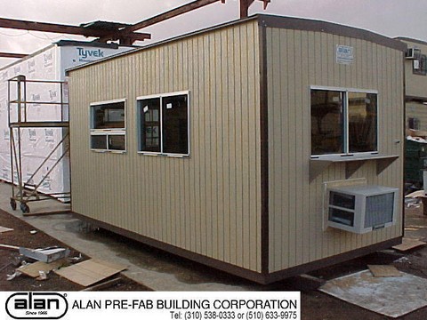 scale house, portable guard station, prefabricated security booth, forkliftable guard house, guard shack