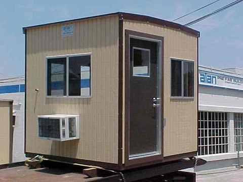 8'x8' guard shack rental, security booth lease
