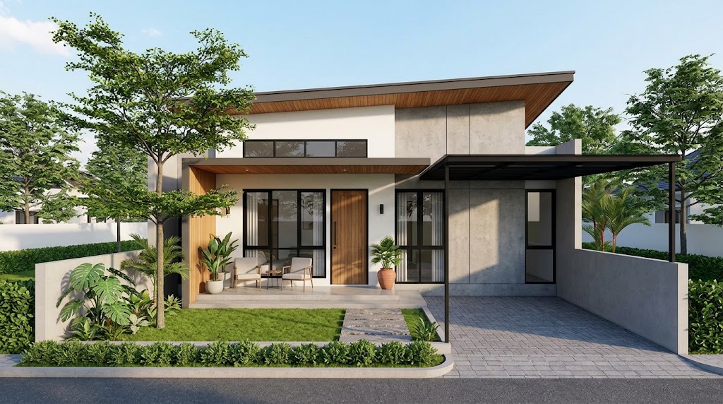 Rumah minimalis dengan tata ruang fungsional